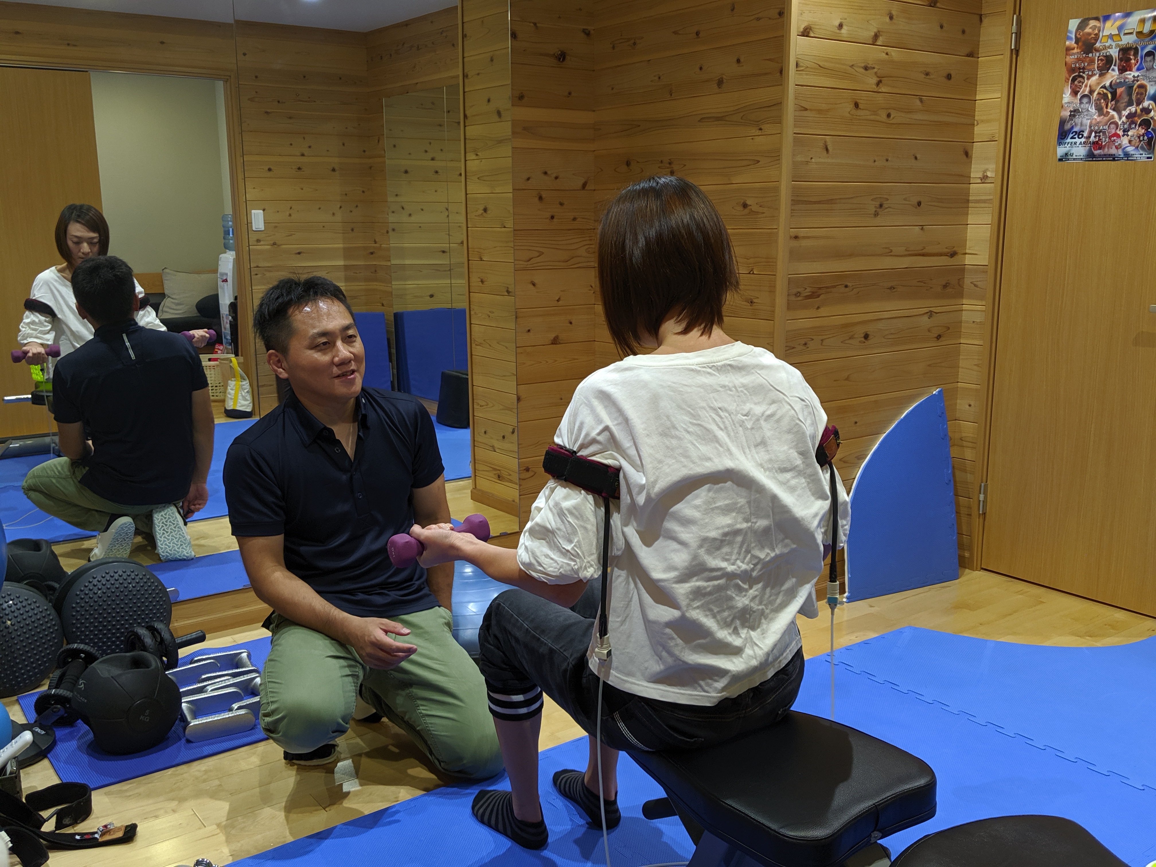 加圧トレーニング指導